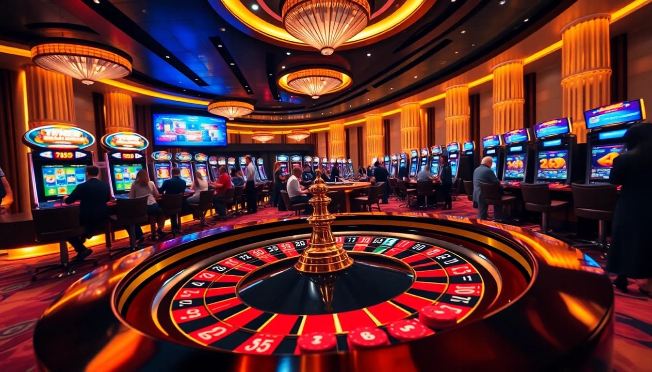 Experience excitement at TT88 casino with engaging players and vibrant gaming atmosphere.
