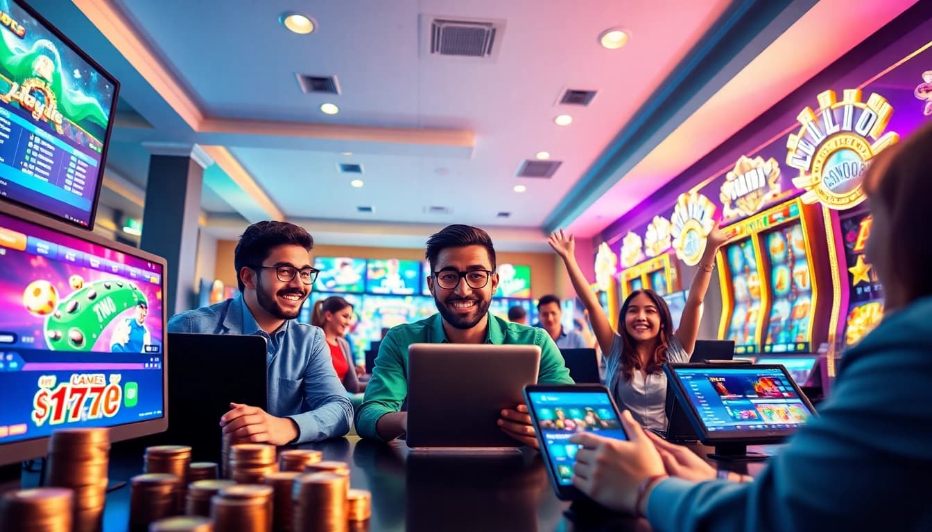 Engaging online gaming experience at luck8win.live with sports betting and casino excitement.