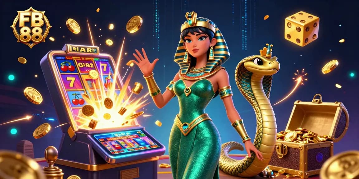 Experience thrilling gameplay at FB 88 with vibrant casino graphics and dynamic symbols!