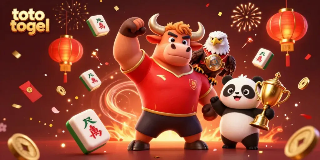 Celebrate victories with rich visuals of toto togel gaming, featuring charming characters and vibrant elements.