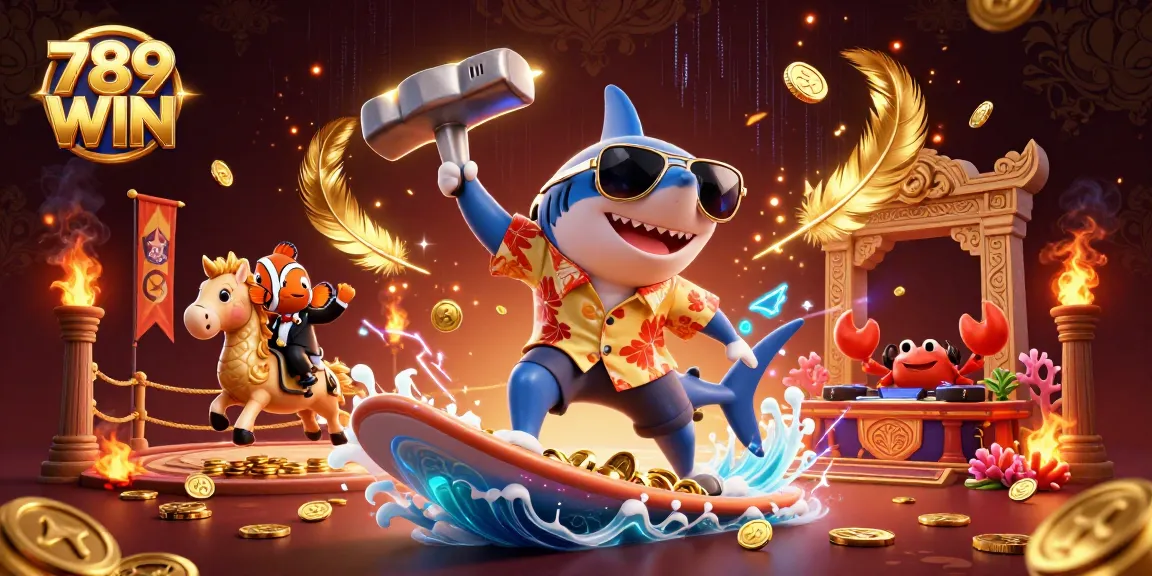 Experience thrilling gaming at 789 WIN with a vibrant underwater casino adventure.