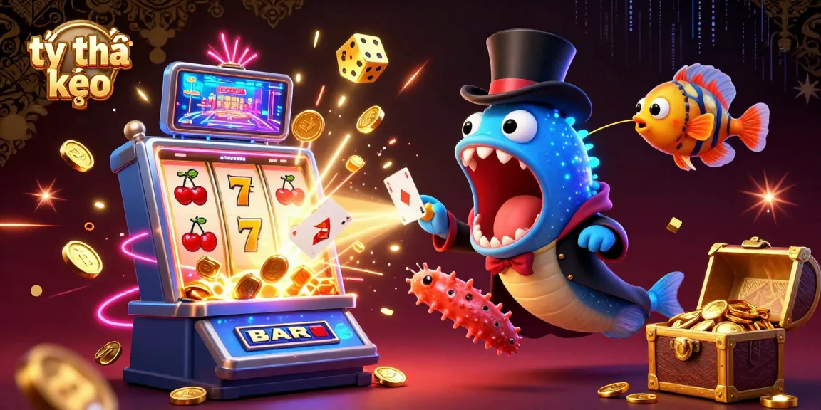 Betting with tỷ lệ kèo: deep-sea creatures illustrated in a lively casino scene