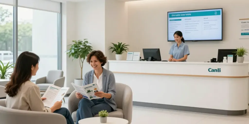 Professional pharmacy weight loss clinic providing patient care and support services.