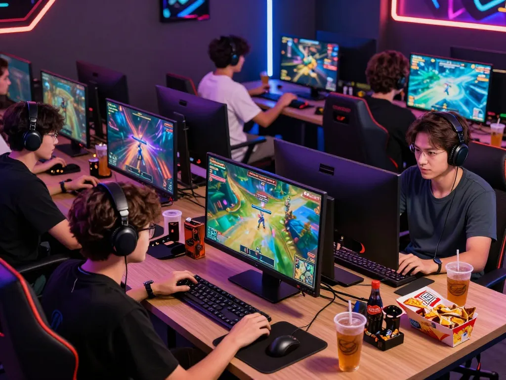 Sunwin online gaming platform with diverse players enjoying thrilling games and vibrant graphics in an exciting atmosphere.