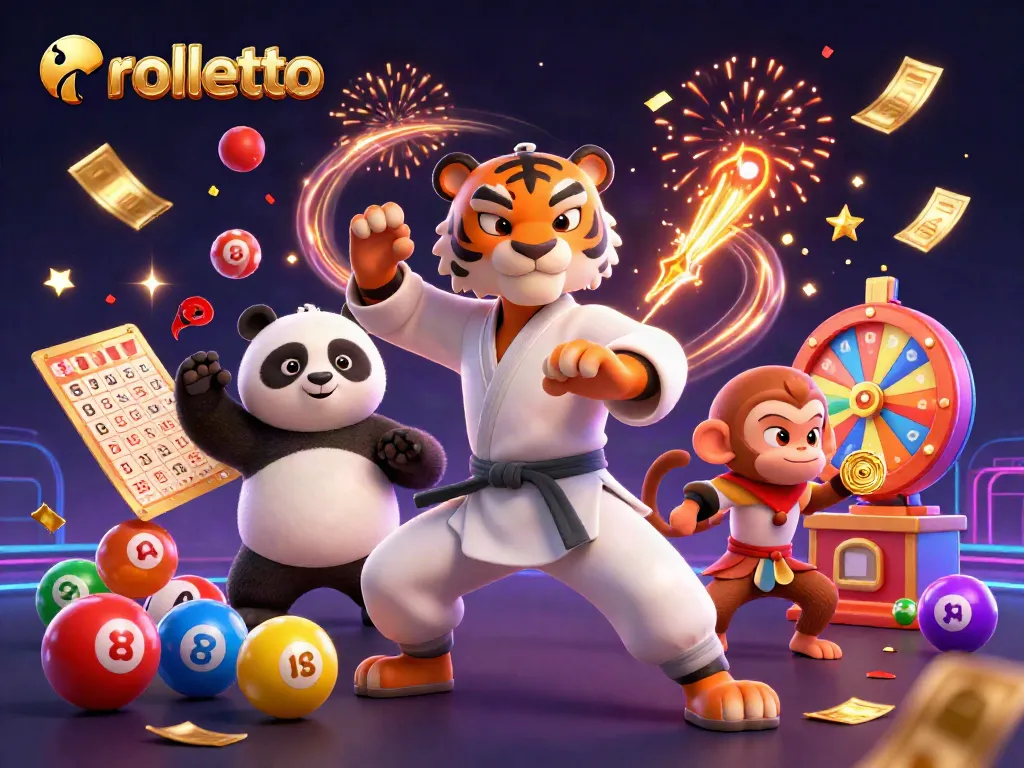 Experience excitement at Rolletto with dynamic gaming elements and engaging characters