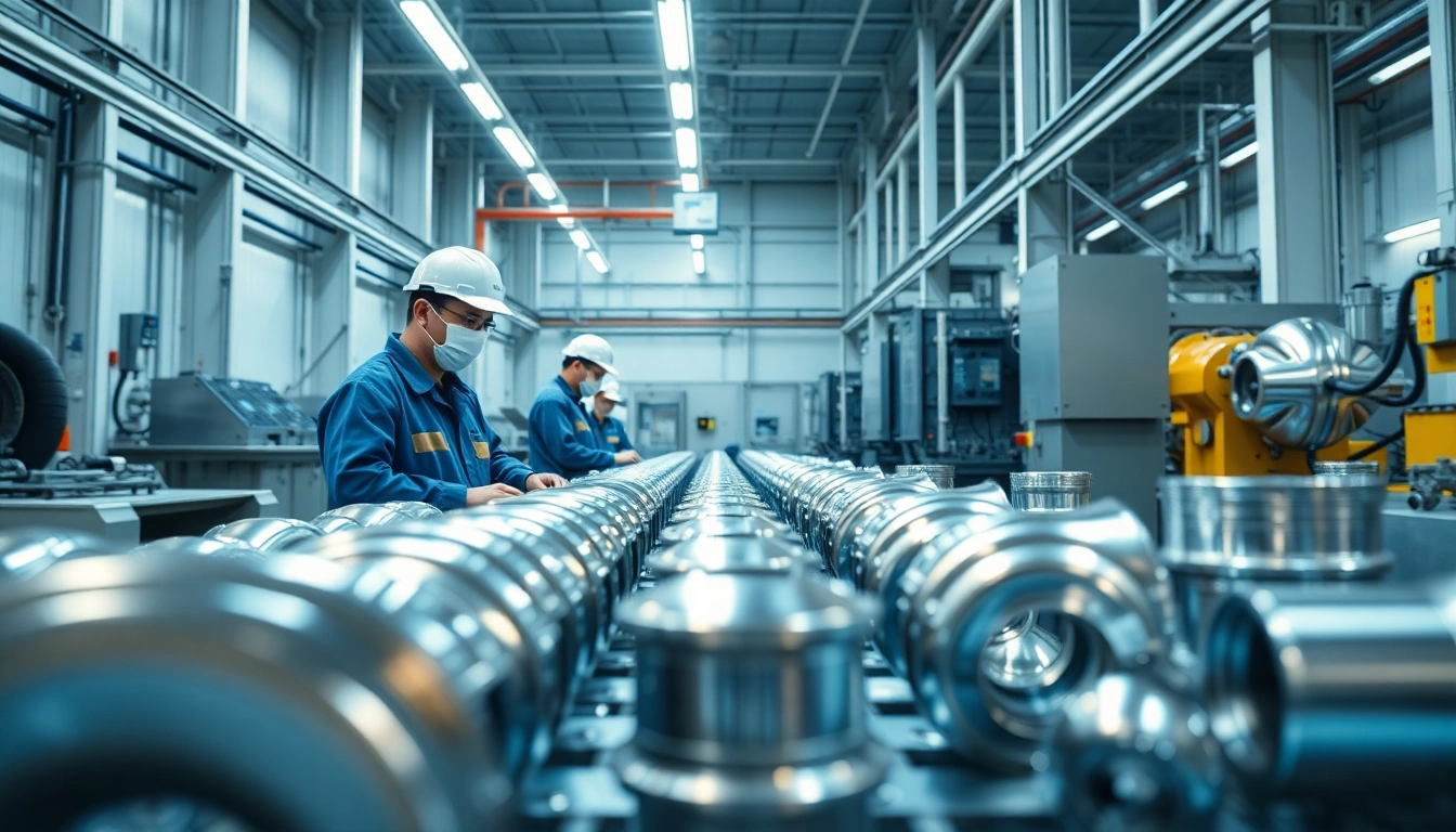 High-quality nickel chrome plating process in a modern Malaysian facility.