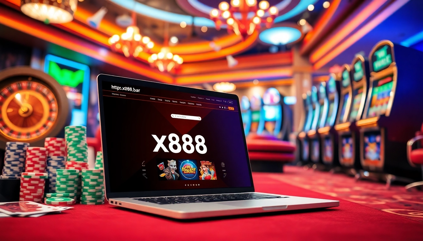 Experience the excitement of online gaming on https://xx88.bar/ with vibrant casino elements and a sleek interface.