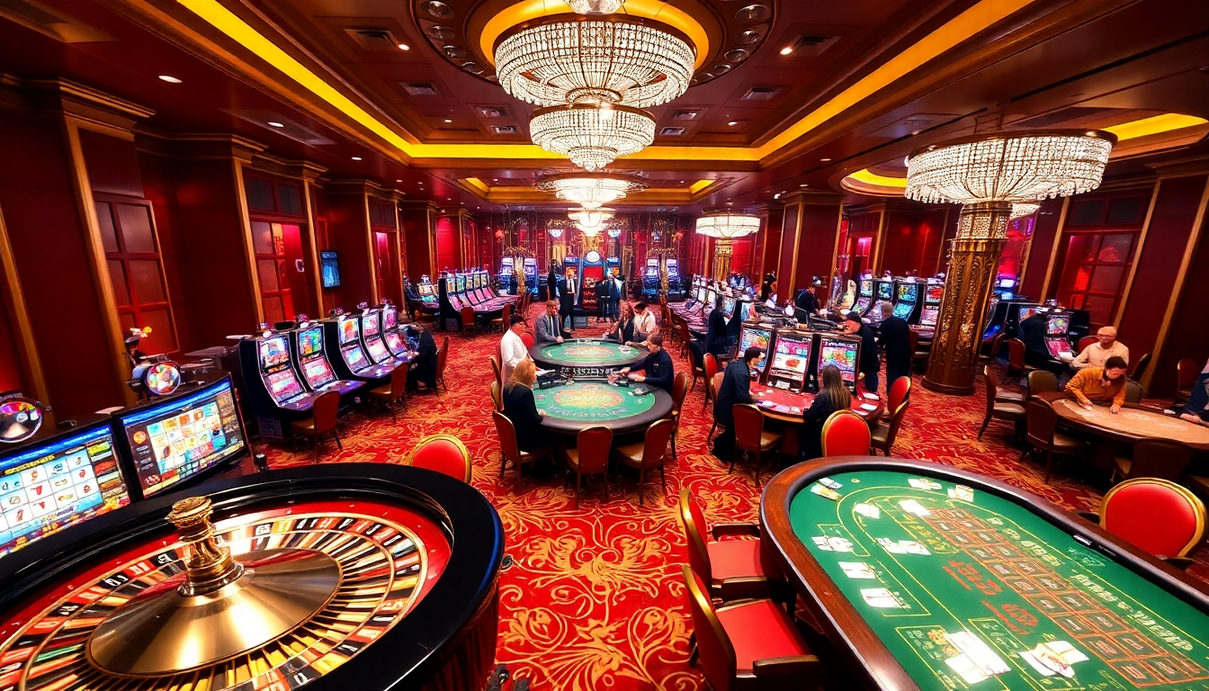 Experience the excitement of gambling at 888NOW.COM with vibrant tables and luxurious casino elements.