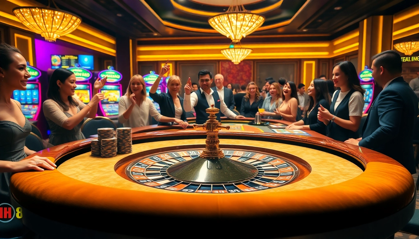 Experience the thrill of gambling at HM88 with vibrant casino games and exciting roulette.