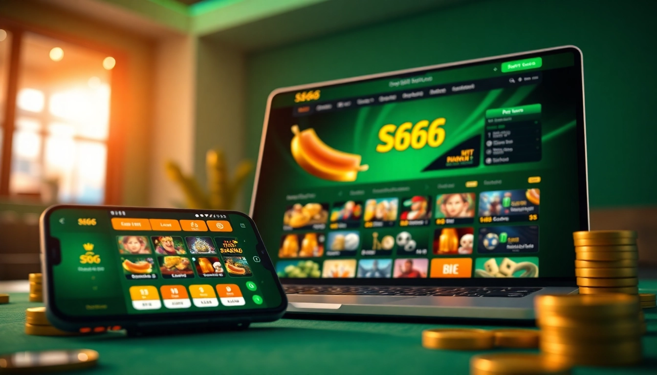 S666.nyc online gambling platform interface showcasing exciting casino games and user-friendly design.